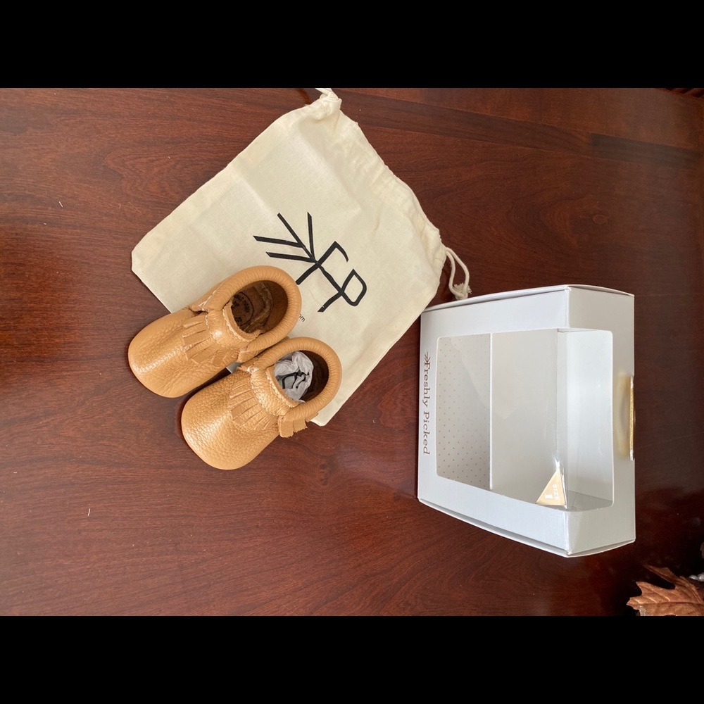 Freshly picked butterscotch moccasins